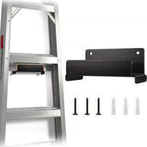 Heavy Duty Garage Wall Mount Ladder Hook Storage Rack Step Extension Ladders Chairs Patio Furniture Garage Storage Organizer