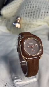 BISA COD JAM TANGAN WANITA FS RUBBER TERMURAH TANGGAL AKTIF FREE BOX DAN BATRE