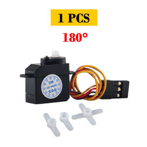 DM-S0020 2.1g Mini Micro Servo 180 Degree Angle Plastic Gear Servomotor 4.8V-6V for RC Hobby/DIY Toys Ultra-Light Coreless Motor