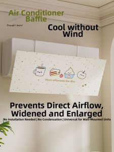 FAJIENUO | Wind Deflector Guide for Wall Mounted Air Conditioner