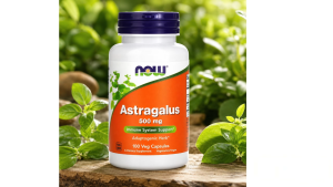 NOW Foods Astragalus 500mg 100 Veg Capsules – Immune System Support Herbal Supplement Non-GMO Vegan