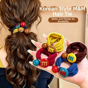 Attractive Colorful High-Elastic Damage-Free Hair Ties