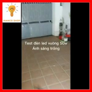 Đèn Led pha ngoài trời 50W - 220v kháng nước ánh sáng trắng chiếu sáng sân vườn công trình IP65