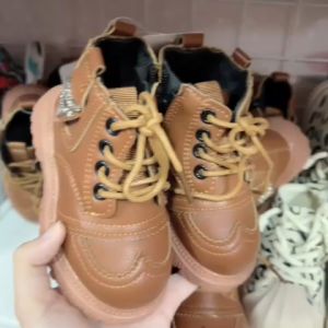 Giay boot cao bồi sành điệu cho bé trai giày boot cao cổ cho bé trai cực hot