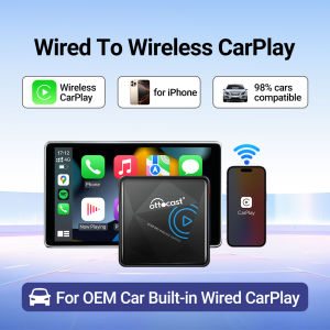 Ottocast U2Air Wireless CarPlay Adapter Car Play Accessories for Orignial wired CarPlay Car Navigation Music Fast Connect