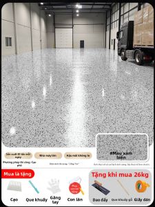 YIYUE | Sơn Nền Tự Cân Bằng Chống Trượt Chống Mòn Hiệu Ứng Đá Cẩm Thạch