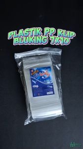 Plastik PP Klip 7x10 Tebal 50 Micron Kemasan Snack BluKing Zip Lock Zipper 7 x 10 Bungkus Keripik Kacang Cemilan Basreng