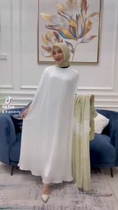 NEW PRODUK DRESS CARLA CERUTY SUPER MEWAH PREMIUM // BAJU WANITA EDISI LEBARAN 2024 SUPER KECE ELLEGAN