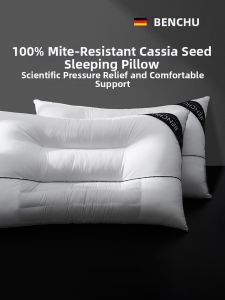BENCHU | Mite-Resistant Cervical Protection Pillows Buckwheat Pillow Core