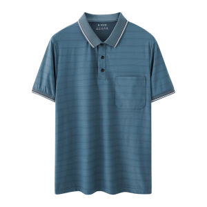 TIANJIANG | Summer Ice Silk Mens Polo Shirts