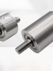 Quay Không Động Bằng Sắt Quay Phụ Trợ Đôi Đầu Răng Quay Phẳng Dây Trục Tròn Lưới Băng Máy Mài Đáy Bùn