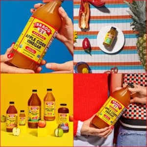 Bragg Apple Cider Vinegar Blends (Honey, Citrus Ginger) with Honey and Cayenne - Wellness Cleanse [Official Distributor]