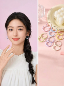 SANFU | Colorful Simple Style Earrings