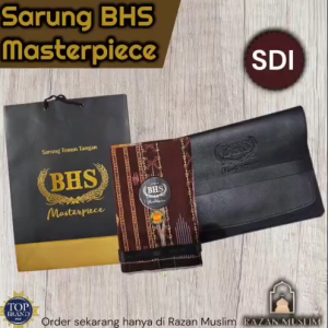 Sarung BHS Masterpiece Gold Motif M79 SDI Cokelat