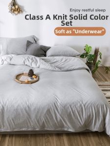 FANKJU | Cotton Knit Jersey Sheet Set