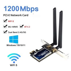 WiFi 6E 5400Mbps PCIe Wifi Adapter AX210 การ์ดเครือข่ายไร้สาย AXE3000 BT5.3 2.4/5/6GHz 5374Mbps MU-MIMO 802.11ax สําหรับ Win 10/11