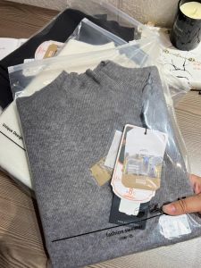 HUOLISI | Sleeved Turtleneck Slim Fit Winter Sweater