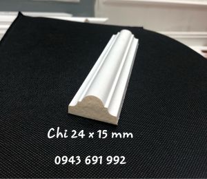 Căn hộ chung cư trang trí tường bằng Phào Chỉ Nhựa Pu sơn cùng màu tường