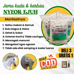 VITAMIN PENGGEMUK UNTUK KERBAU JAMU HERBAL NYEOR EJUH