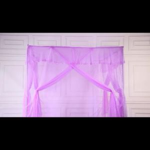 <1225> Màn Chống Muỗi Hai Mái Vuông Trong Nhà Kiểu Cung Điện Bán Buôn Màn Chống Muỗi Gia Dụng Mở Rộng Một Cửa Chống Bụi