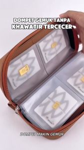 Dompet Keluarga - Dompet Penyimpanan Logam Mulia 40 Slot Muat Total 3kg