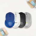 Logitech | Chuột Không Dây Thoải Mái Im Lặng USB Plug-and-Play. 