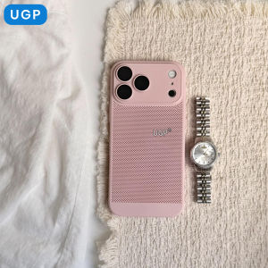 UGP | Honeycomb Cooling Anti-drop Breathable iPhone Case Pink