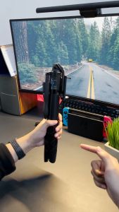 Tripod Multifungsi KEELEAD dengan Remot dan Lighting untuk Kamera & HP - Warna Hitam