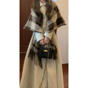 CHANGTONG | Bộ Áo Khoác Cao Cấp Phong Cách Vintage