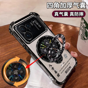 Xiaomi 11 Ultra Phone Case with Stand Shockproof Full Cover Soft Shell for Men And Women Magnetic Absorption Camera Protection