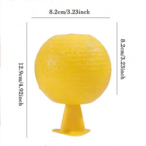 Multifunction Fruit Fly Traps Strong Sticky Catcher Midge Bee Insect Pest Traps for Orchard Garden Balconies Kitchen Dining Room