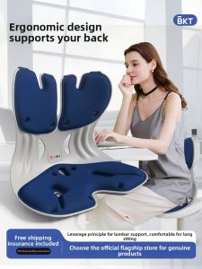 Lumbar Support Ergonomic Office Car Seat Cushion
