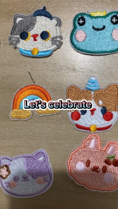 Cute Animal Embroidery clothes patch stickers Iron patches clothes patch DIY Hole Repair clothing accessories