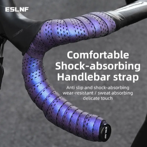 Shockproof Road Bicycle Handlebar Tape Gradient Electric Bike Grips Tape Comfortable Sweat-absorption Handlebar Cover