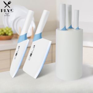 PLYS Home Kitchen Knife Lightweight Chef Meat Cutting Knife Kitchen Slicing Fruit Knife Set