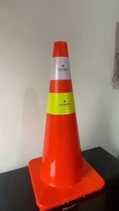 Traffic Cone Pembatas Jalan Orange