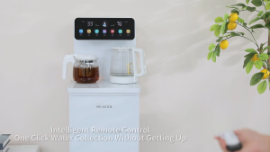 Smart Tea Bar Machine Vertical Bottom Loading Water Automatic Drinking Machine Cold Hot Multi-Function Office Household Appliance