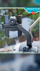 (MIỄN SHIP TOÀN QUỐC) KẸP ĐIỆN THOẠI TRÊN XE MÁY C2 NHÔM MẪU MỚI 2024