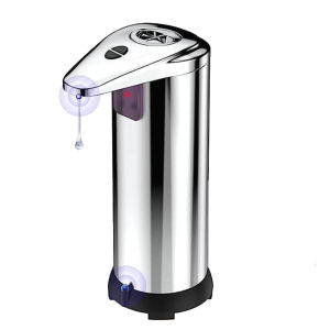 Smart Induction Soap Dispenser Stainless Steel Automatic Intelligent Liquid Soaps Container Large Foam Soaper For Bathroom