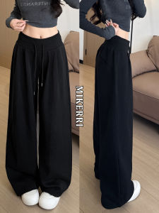 Low Waist Wide Leg Sweatpants Womens Casual Loose Slimming Comfortable Sports Pants Fall Season New Style Pear Shaped Body