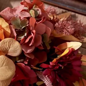 BAIFULING | Autumn Color Fake Floral Wedding Bouquet
