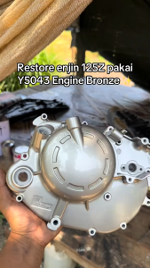 AIKKA Y5043 Yamaha 125Z Engine Bronze | Cover Engine Series | Automotive Motorcycle Color 2K Car Paint Motor Kereta DIY