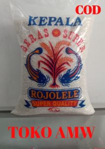 5 kg BERAS - Beras Rojo lele murah