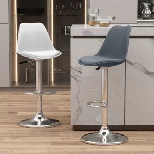 🔥Ready Stock🔥Lifting Bar Chair Modern Backrest Bar Chair Cash Register Front Desk Chair Home High Stool Bar High Stool