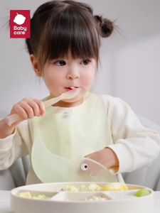 Bc Babycare Lightweight Silicone Bib for Baby Food Waterproof Bib for Children to eat Dirt Proof and Drool Proof Bib