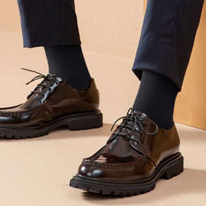 5 Pairs Mens Bamboo Crew Socks Soft Solid Color Business Socks Breathable Dress Socks Daily Men Socks Black White