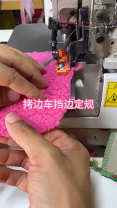 Cữ chống LẸM VẢI CHỐNG CHÉM XÉN vải dùng cho máy vắt sổ được dùng trong ngành may