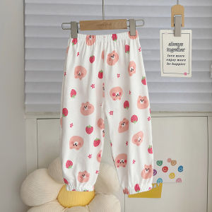 cat and fish | Anti-mosquito Light Summer Cotton Pants