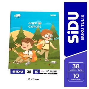 BUKU TULIS SIDU 38 LEMBAR ISI 10PCS / BUKU SIDU 38 LEMBAR
