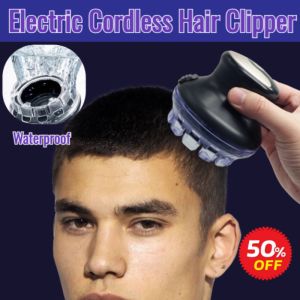 เครื่องตัดผมจานบินอัตโนมัติเต็มรูปแบบ ปัตตาเลี่ยนผมอัตโนมัติสำหรับผู้ชาย เครื่องตัดผมจานบินล้างทำความสะอาดได้เต็มตัว